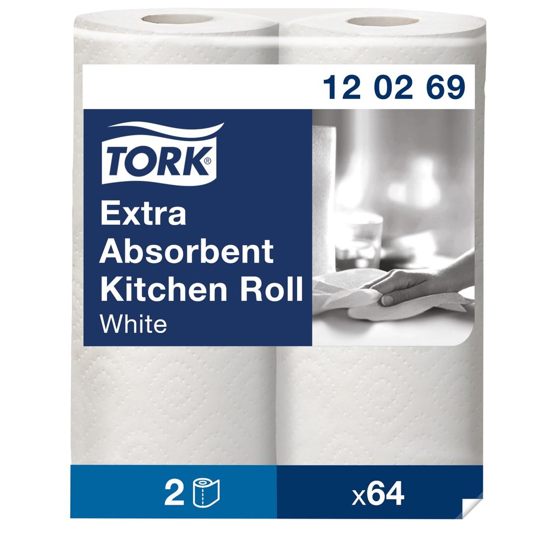 Tork Extra Absorbent Kitchen Roll - Image 1