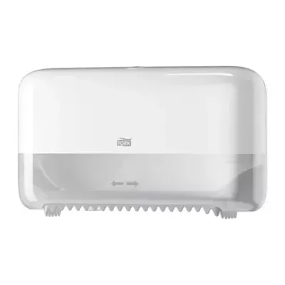 Tork 558040 toilet tissue dispenser White Plastic Roll toilet tissue dispenser - Thumbnail 2