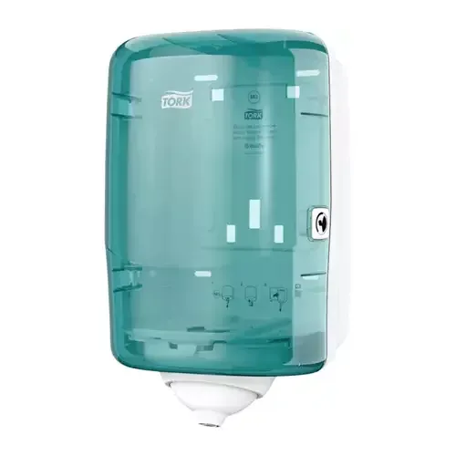 Tork 473167 paper towel dispenser Roll paper towel dispenser Turquoise White - Image 1