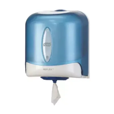 Tork 473180 paper towel dispenser Roll paper towel dispenser Turquoise, White - Thumbnail 2