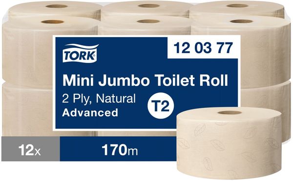 Tork 120377 toilet paper 170 m - Thumbnail 2