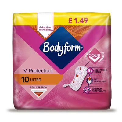Pack of 10 Bodyform Ultra Pads - Thumbnail 2
