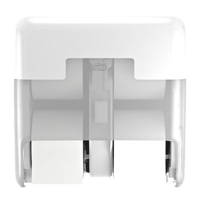 Tork OptiServe Coreless 4-Roll Toilet Roll Dispenser White 558051