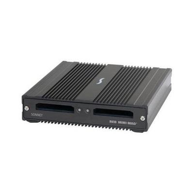 Sonnet SF3 Series – RED MINI-MAG Pro card reader Thunderbolt 3 Black