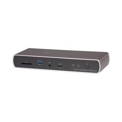 Sonnet Echo 11 Thunderbolt 4 HDMI Dock Docking Black. Silver