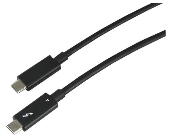 Lenovo 4Z51A40455 Thunderbolt cable 2 m 40 Gbit/s Black - Image 1