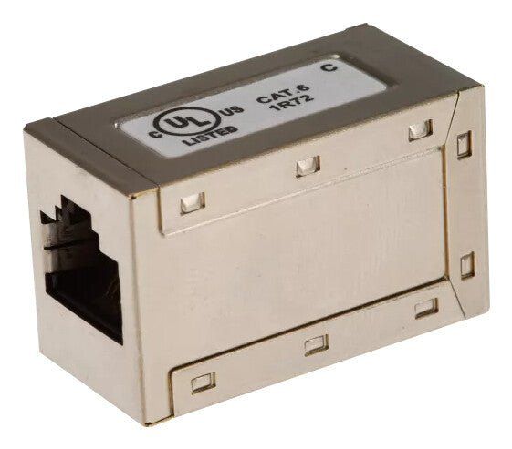 Axis 5503-771 cable gender changer RJ-45 Brushed steel - Image 1