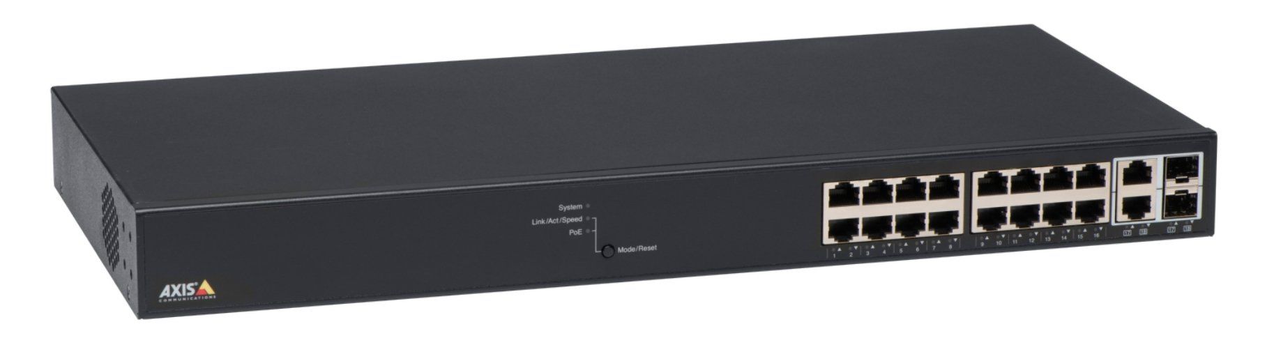 Axis 5801-692 network switch Managed Gigabit Ethernet (10/100/1000) Power over Ethernet (PoE) Black - Image 1