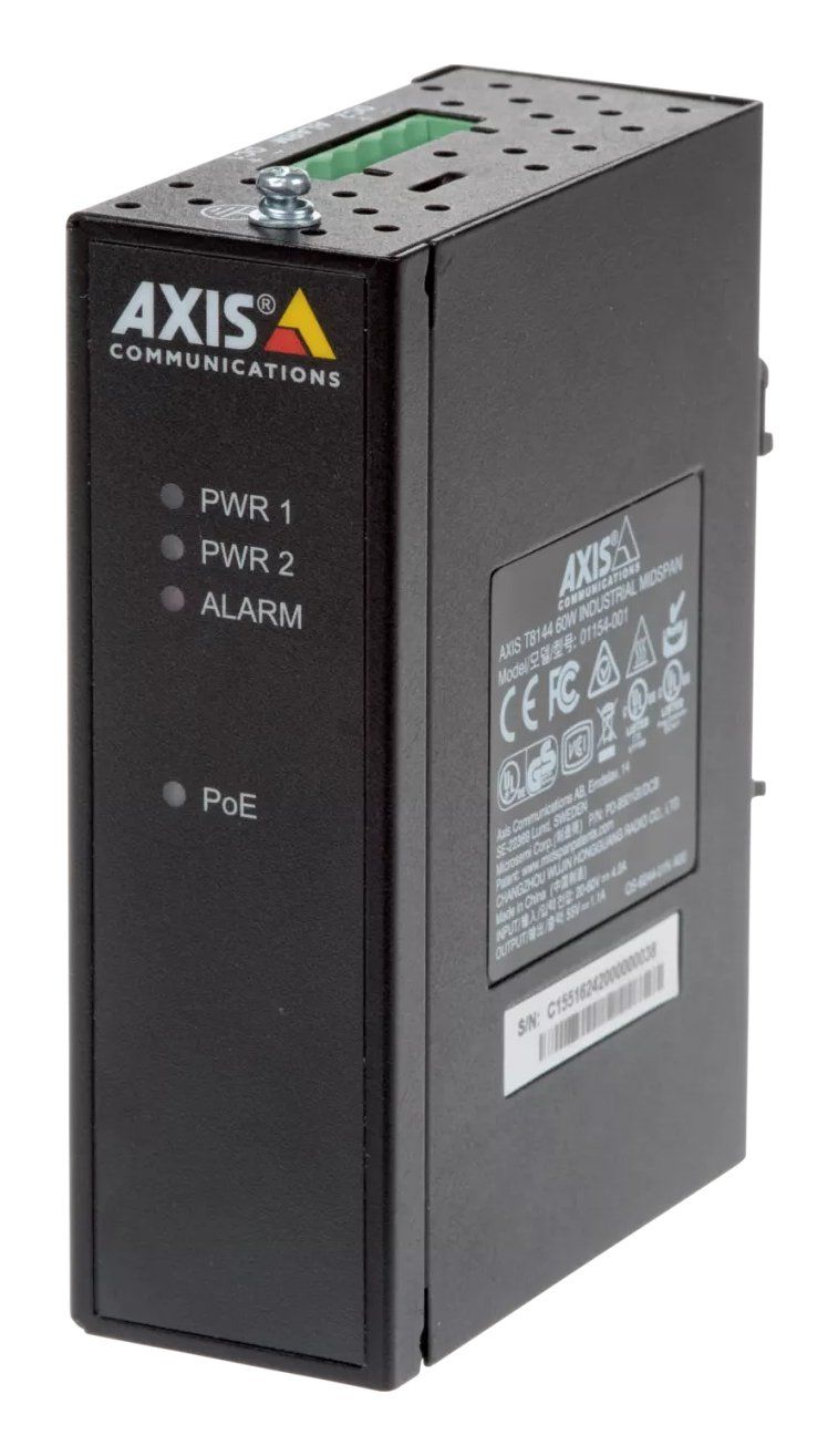 Axis 01154-001 PoE adapter Gigabit Ethernet - Image 1