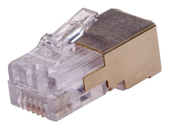 Axis 01182-001 wire connector RJ-12 Gold, White - Image 1