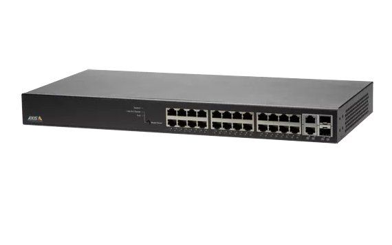 Axis 01192-002 network switch Managed Gigabit Ethernet (10/100/1000) Power over Ethernet (PoE) Black - Image 1