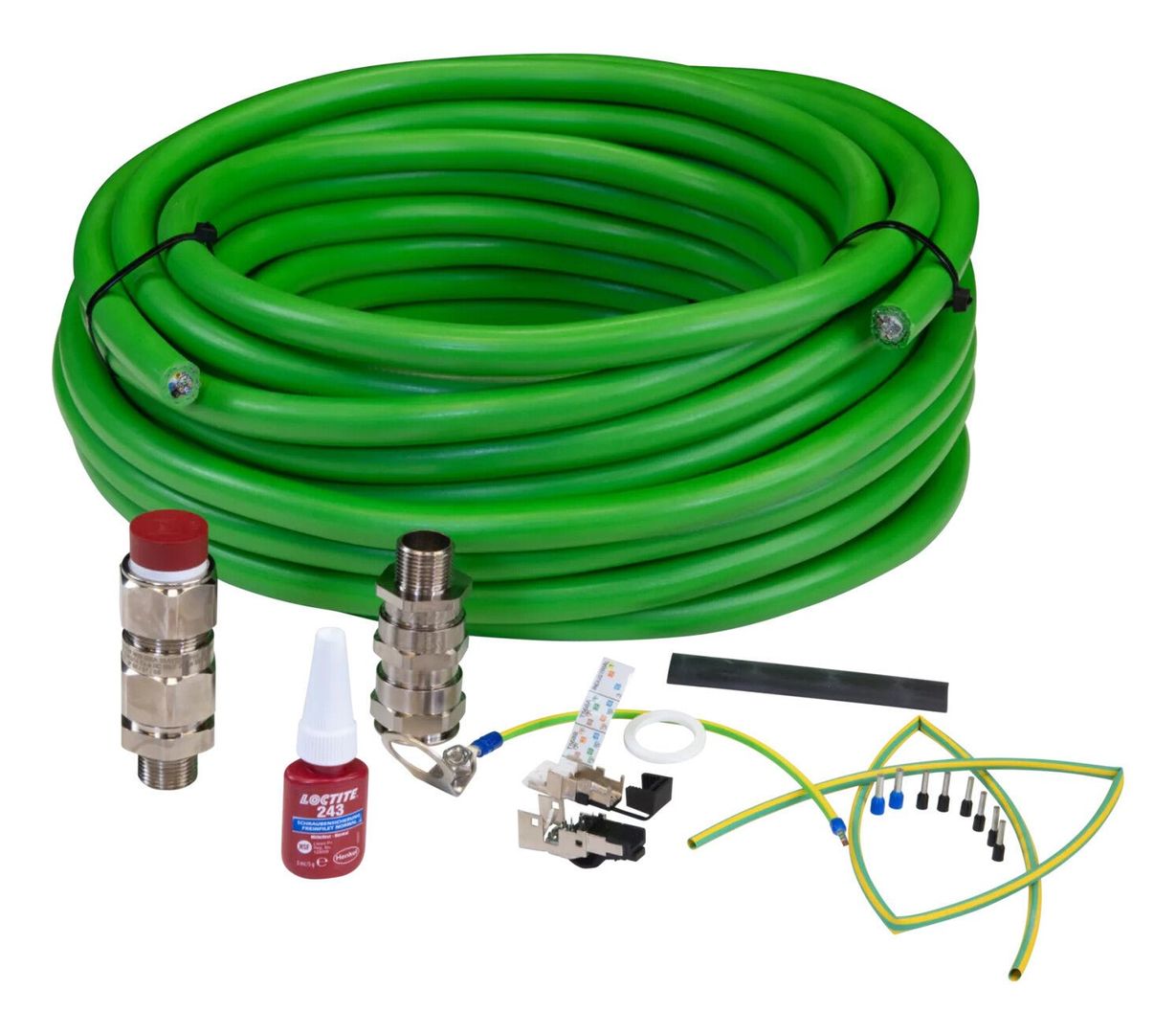 Axis 01544-001 camera cable 25 m Green - Image 1