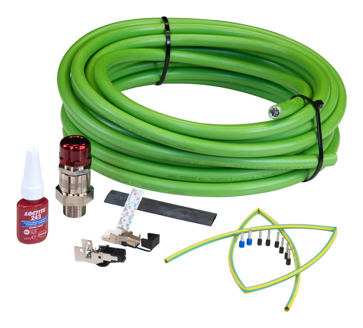 Axis 01545-001 camera cable 95 m Green - Image 1
