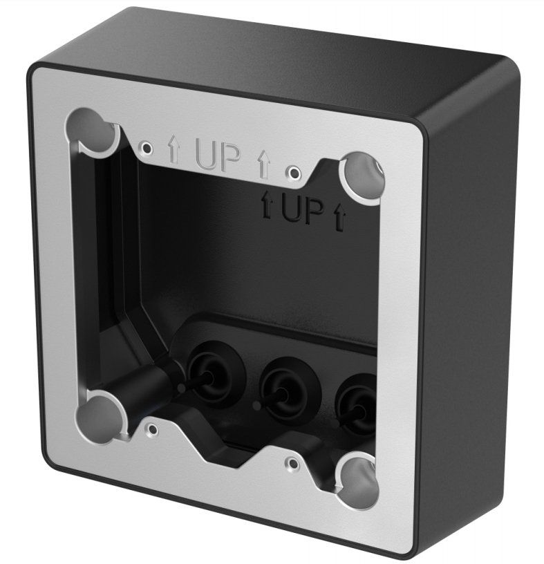 Axis 02066-001 intercom system accessory Surface mount box - Image 1