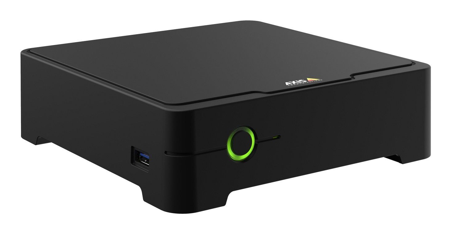 Axis 02135-002 network video recorder Black - Image 1