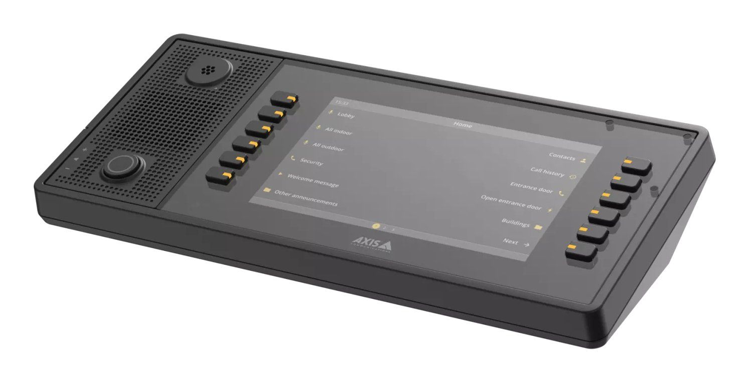 Axis C6110 video intercom system 17.8 cm (7") Black - Image 1