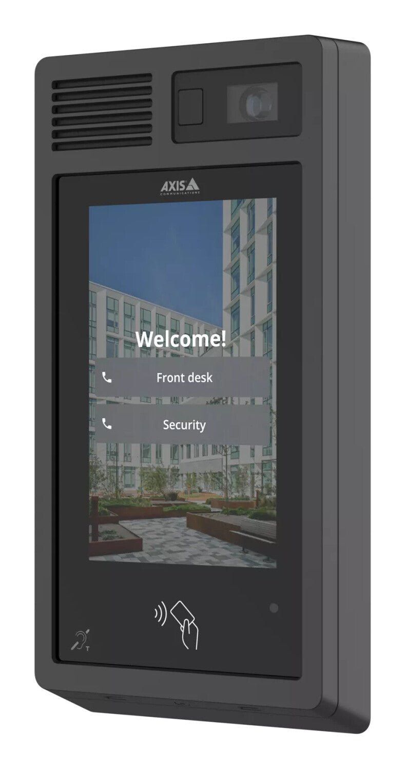 Axis I8307-VE video intercom system 17.8 cm (7") Black - Image 1