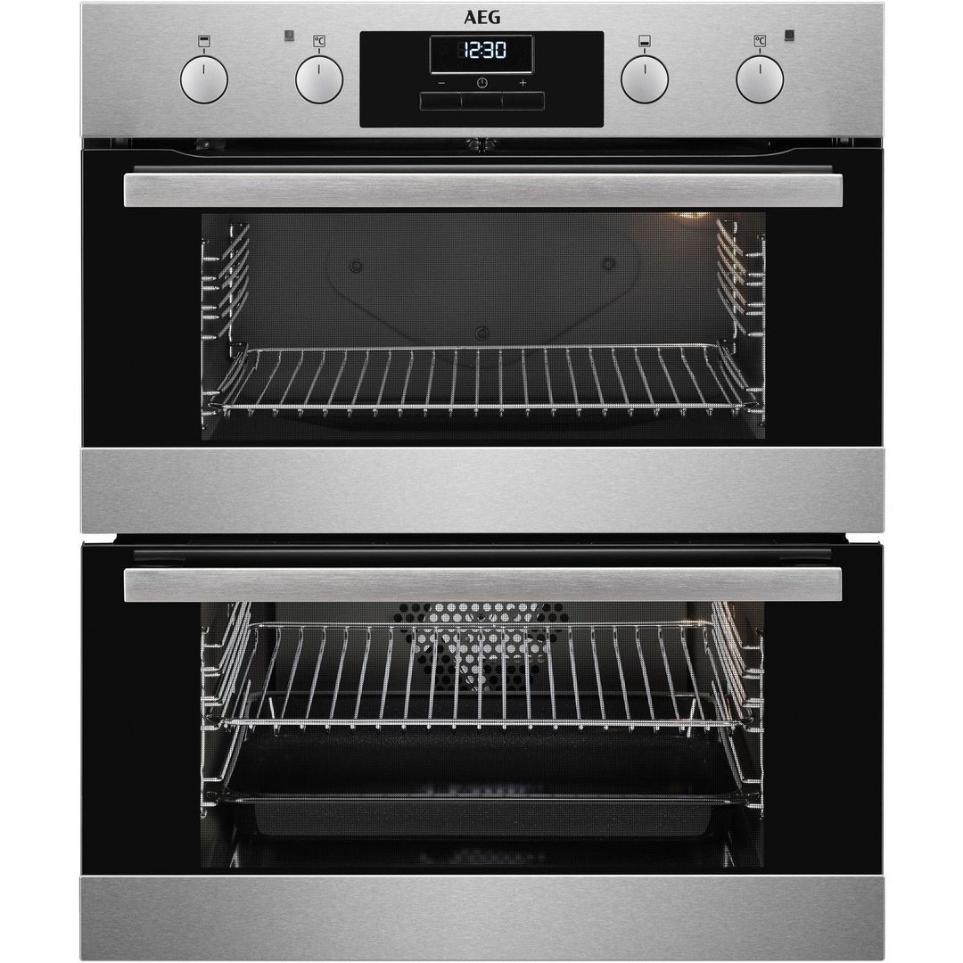 AEG DUB331110M Series 6000 Built Under Double Oven - STAINLESS STEEL - Image 1