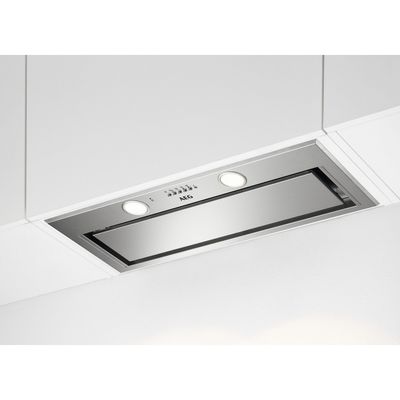 AEG DGE5861HM 77cm Series 6000 Hob2Hood Canopy Hood - STAINLESS STEEL