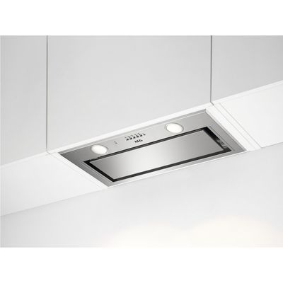 AEG DGE5661HM 54cm Series 6000 Hob2Hood Canopy Hood - STAINLESS STEEL