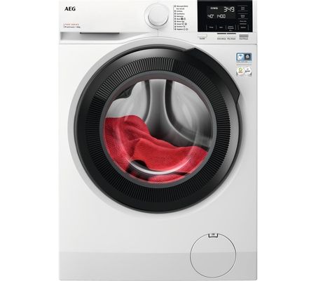 AEG LFR71864B 8kg Series 7000 ProSteam Washing Machine 1600rpm - WHITE