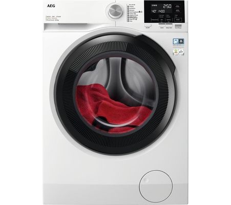 AEG LWR7185M4B 7000 Series ProSteam® 8kg Wash 5kg Dry Washer Dryer - White