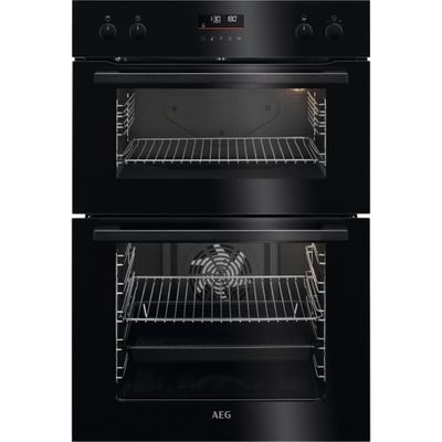 AEG DCE531160B Series 6000 Built In Multifunction Double Oven - BLACK