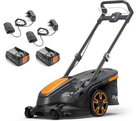 Flymo 36V UltraMow Duo 460 Kit 2.5 Cordless Battery Mower