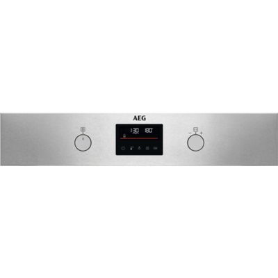 AEG BPS355061M Series 6000 Pyrolytic SteamBake Multifunction Single Oven - STAINLESS STEEL