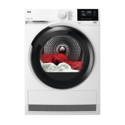 AEG TR719A4B 7000 Series SensiDry 9kg Heat Pump Tumble Dryer - White