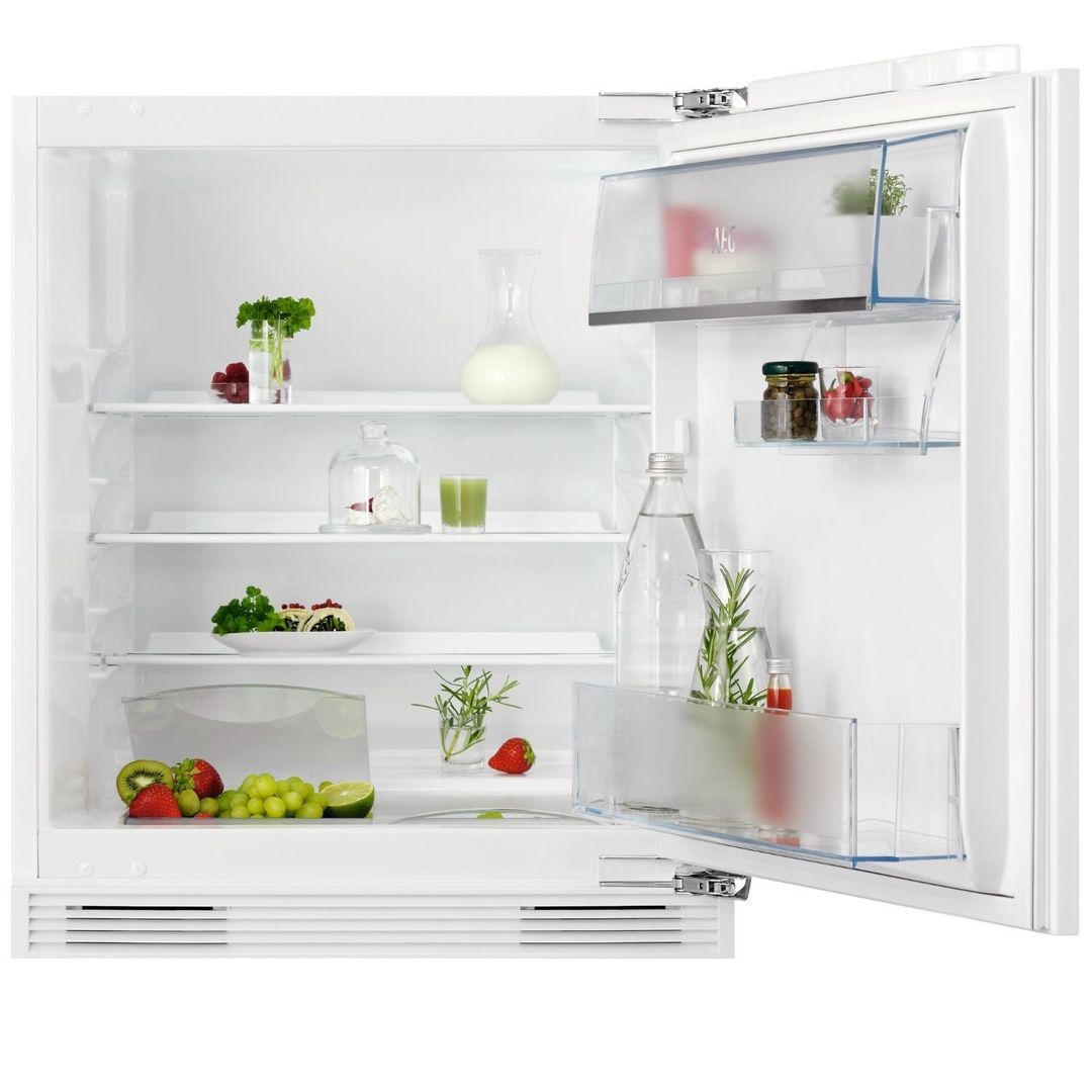 AEG NSK6I82EF Series 6000 Integrated Built Under Larder Fridge - Image 1