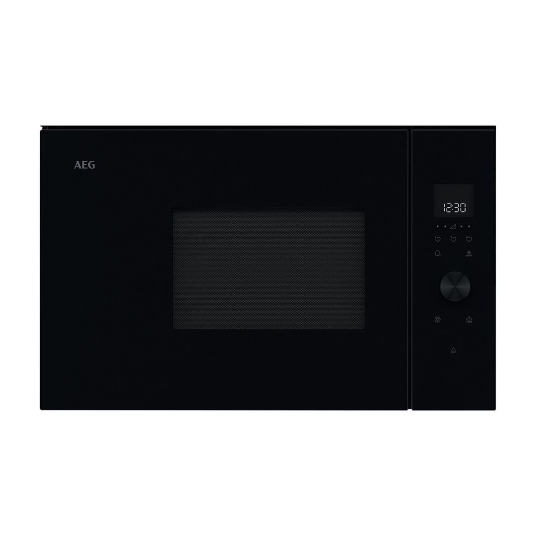 AEG OB6SM171DB Built-in Compact Solo Microwave - Black, Black - Image 1