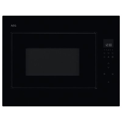 AEG OB6GM261UB Series 6000 Built In Microwave & Grill For Tall Housing - BLACK