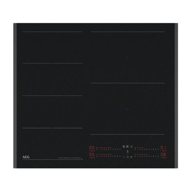 AEG 6000 FlexiBridge TI64IG00FZ 60 cm Electric Induction Hob - SaphirMatt Black, Black