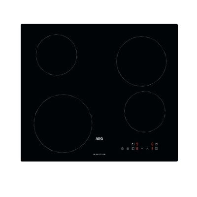 AEG 3000 IBX64200CB 59 cm Electric Induction Hob - Black, Black