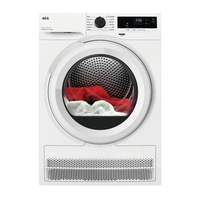 AEG 8kg Series 5000 Heat Pump Condenser Dryer TXH508A4R White - Thumbnail 2