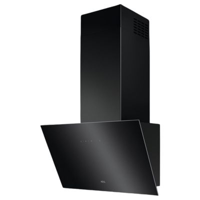 AEG DVX5661HB 60cm Series 8000 Angled Chimney Hood - BLACK