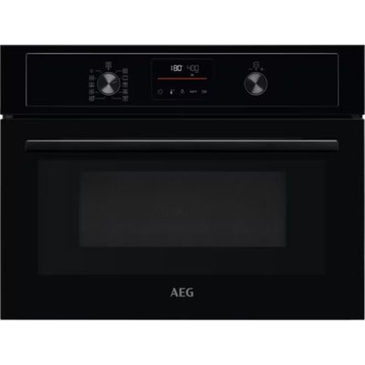 AEG 3000 CombiQuick KMX365060B Built-in Combination Microwave - Black, Black