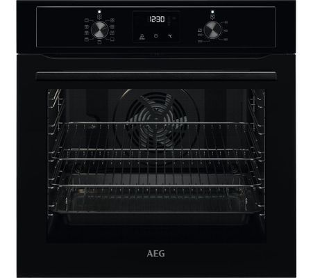 AEG BEX335011B 3000 Series Single Oven - Black