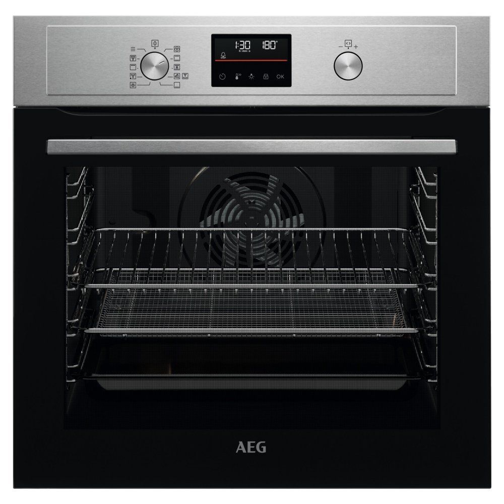 AEG 6000 Series BEX535A61M Electric Oven - Stainless Steel, Stainless Steel - Image 1