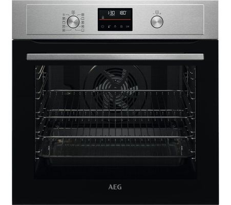AEG BPX535061M Series 6000 Electric Single Oven - Stainless Steel