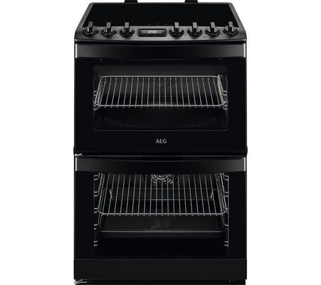 AEG CIB6743MCB 60cm Freestanding Electric Induction Cooker - BLACK