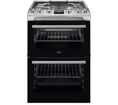 AEG CGX6130ACM 60cm Freestanding Gas Cooker - STAINLESS STEEL