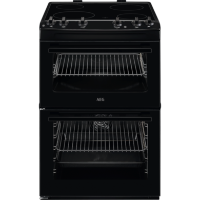 AEG 5000 SurroundCook CCX6501ACB 60 cm Electric Ceramic Cooker - Black, Black - Thumbnail 2
