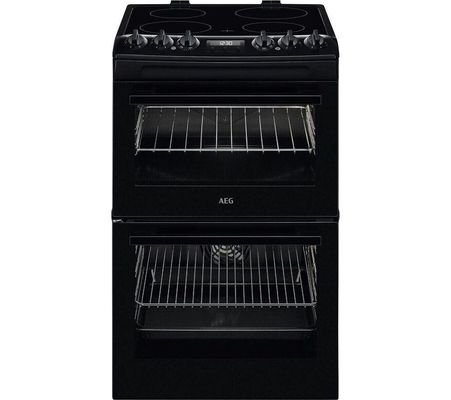 AEG CCX1530ACB 55cm Freestanding Electric Ceramic Cooker - BLACK