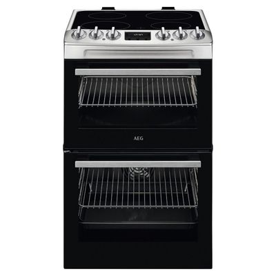AEG CCX1530ACM 55cm Electric Cooker - Stainless Steel