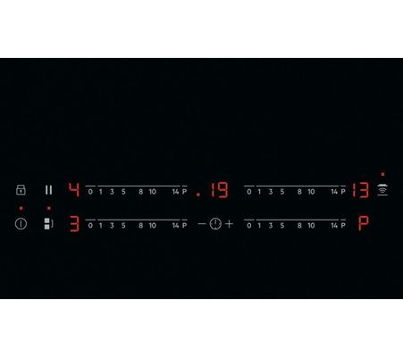 AEG TO64IB00FB 59cm Series 6000 4 Zone MaxiSense Induction Hob - BLACK
