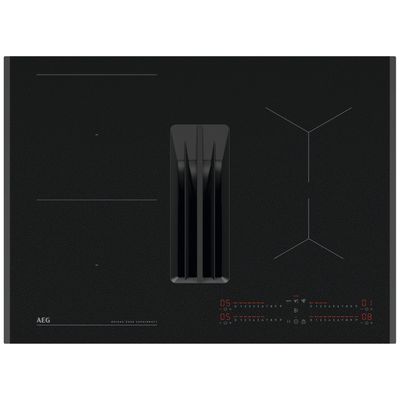 AEG 6000 Series 70cm 4 Zone Venting Induction ExtractorHob