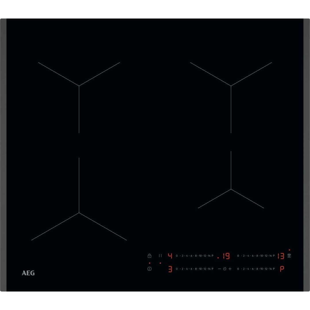 AEG 5000 TO64IA00FB 60 cm Electric Induction Hob - Black, Black - Image 1