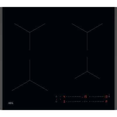 AEG 5000 TO64IA00FB 60 cm Electric Induction Hob - Black, Black